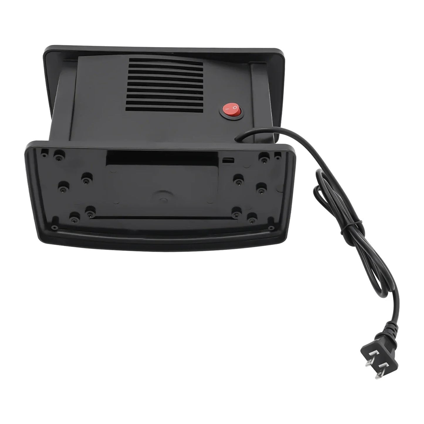 Electric Mini Fireplace Heater 1000W Tabletop With Real Flame Effect