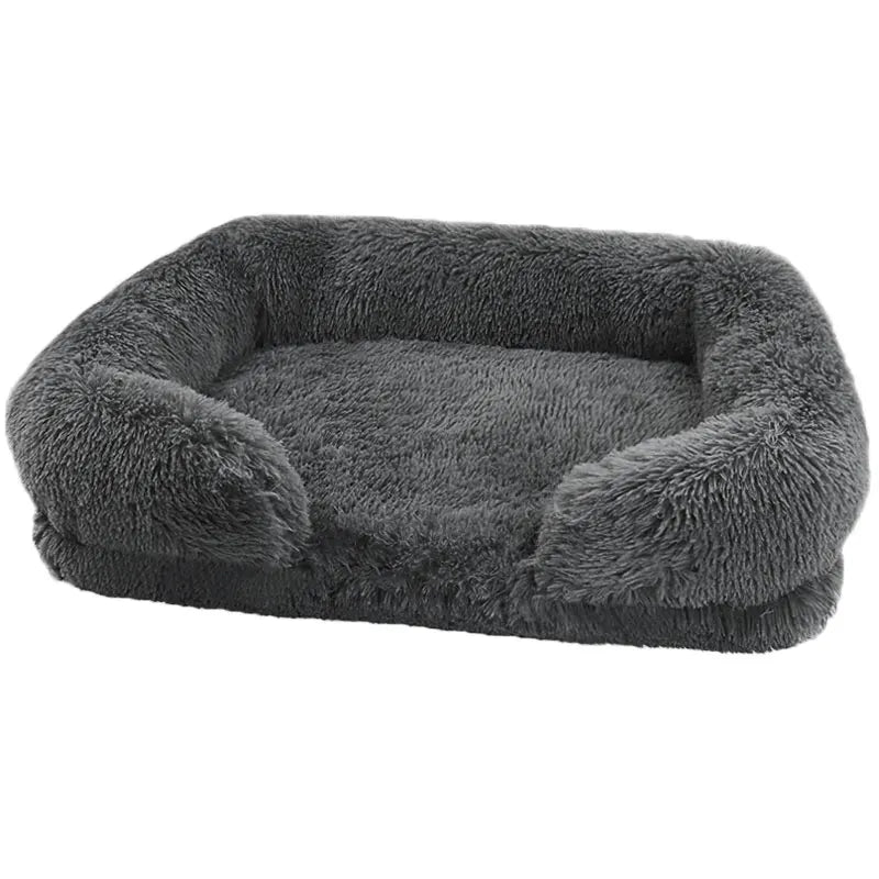 NONECN Thickened Orthopedic Dog Bed Large Dogs Washable Plush Cover