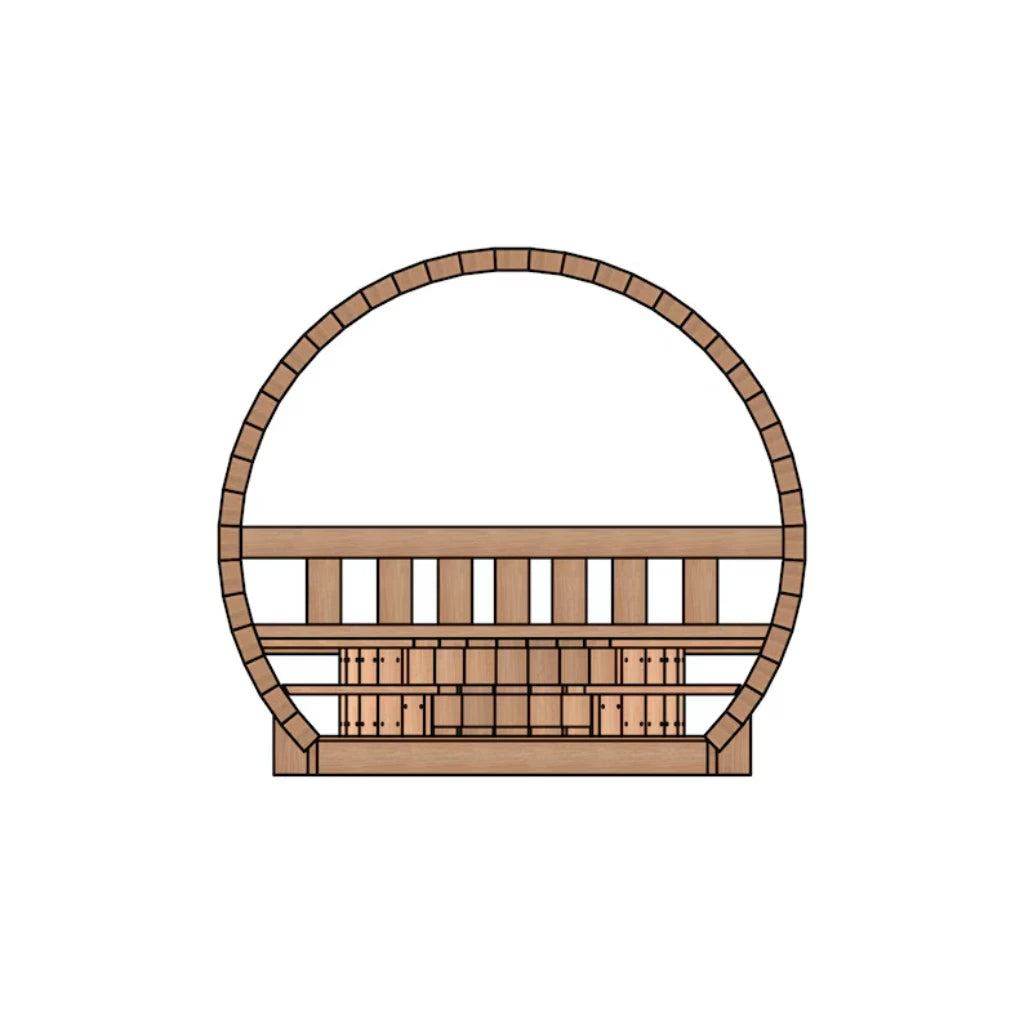 DIY Backyard Patio Gazebo And Arbor Printed Plans Blueprint Set