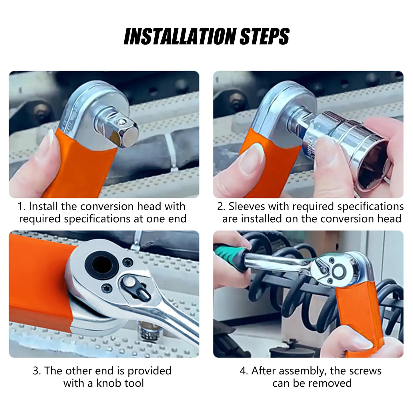 Professional Drive Ratchet Wrench For Air And Refrigeration Tools