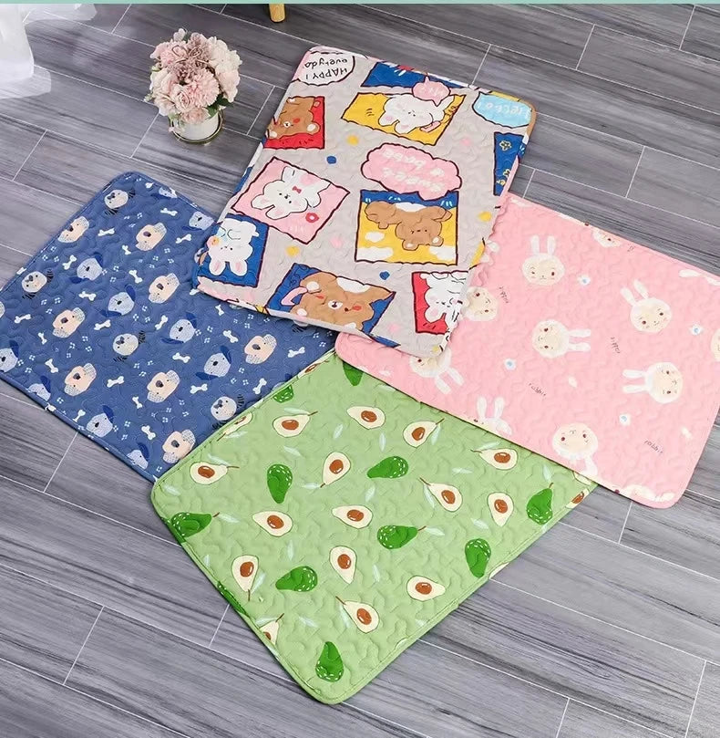 Washable Pet Pee Pad Reusable Dog Training Mat For Urine