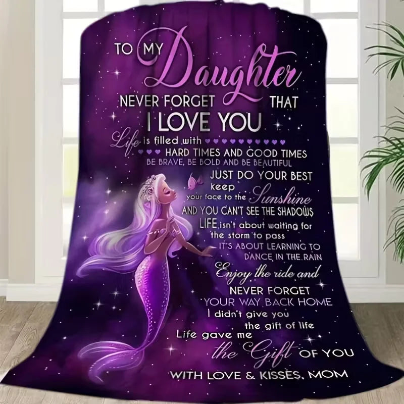 Soft Warm All Season Blanket Throw For Home Office Travel