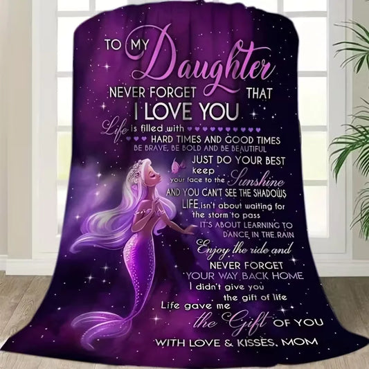 Soft Warm All Season Blanket Throw For Home Office Travel