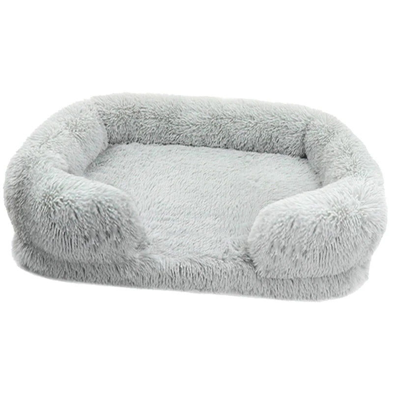 NONECN Thickened Orthopedic Dog Bed Large Dogs Washable Plush Cover