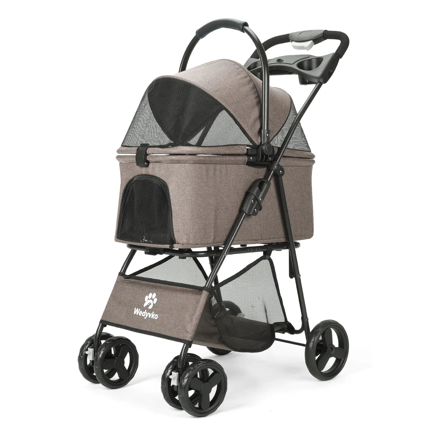 Three In One Pet Stroller With Removable Carrier All Terrain