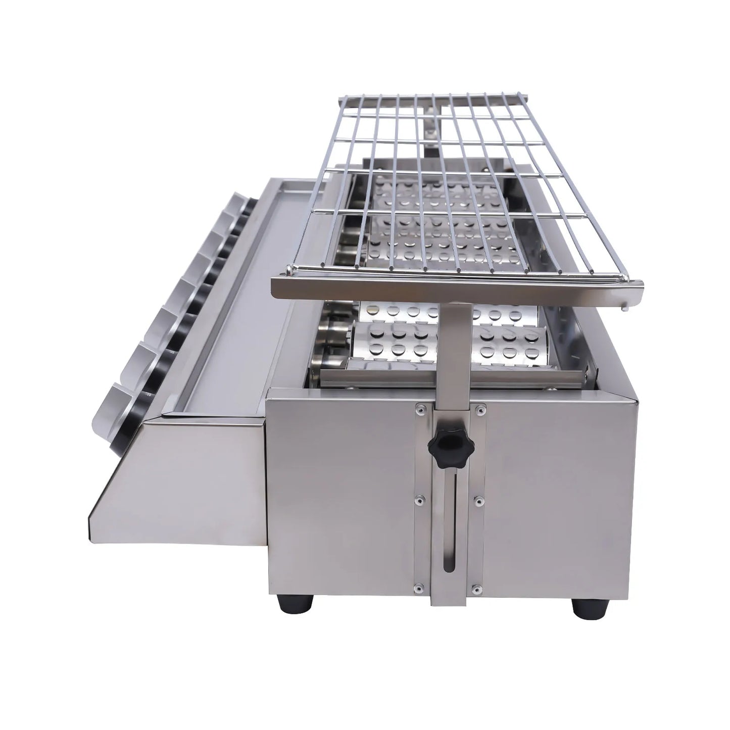Gas Grill 8-Burner Stainless Steel Portable Outdoor BBQ