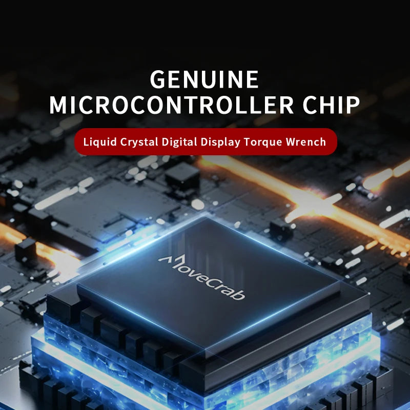 MoveCrab Digital Torque Wrench 1 To 340 Nm Preset LED