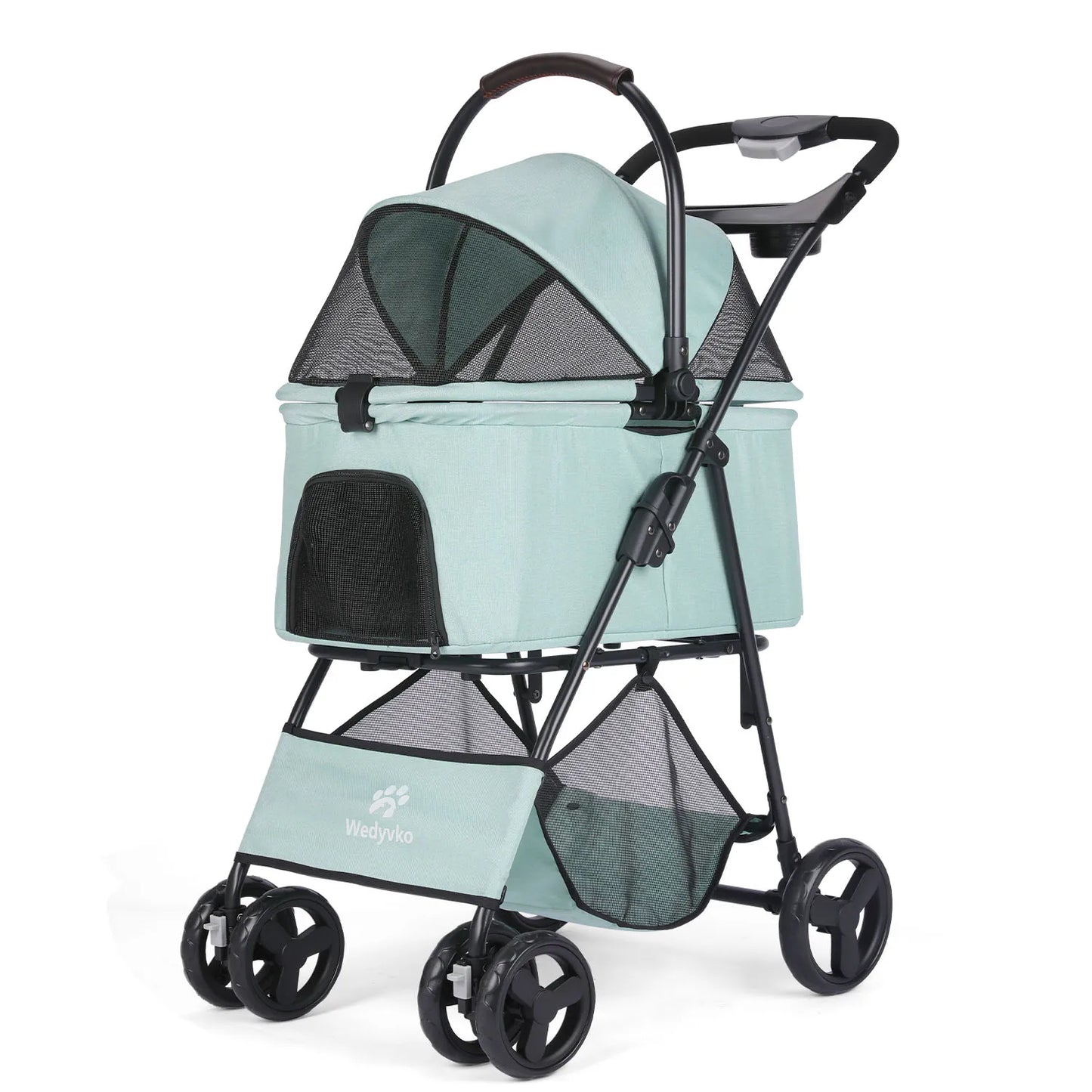 Three In One Pet Stroller With Removable Carrier All Terrain