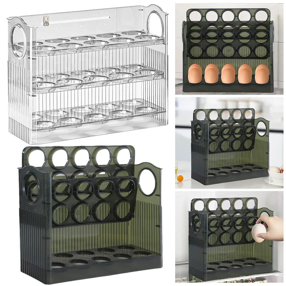 Egg Storage Box Multi Layer Refrigerator Organizer