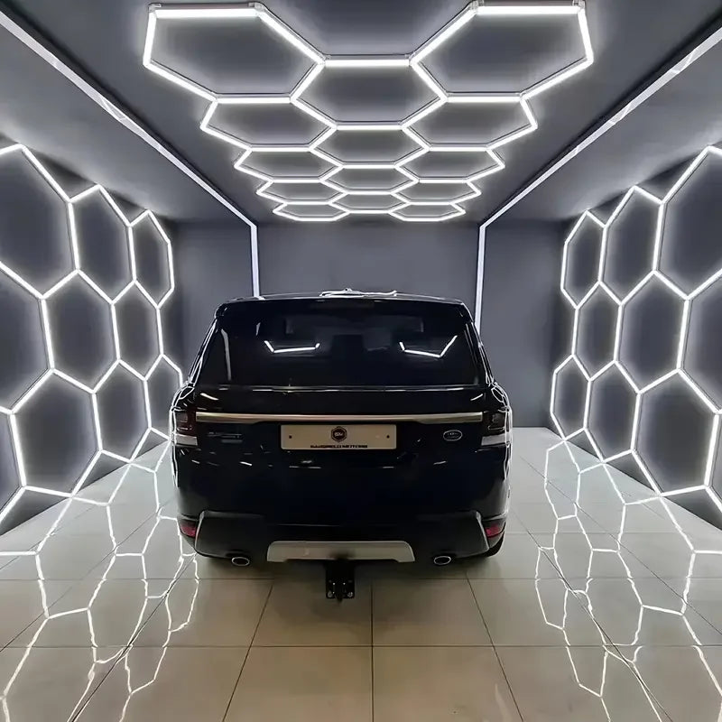 BSK.BESTKA Hexagon LED Garage Light 26400LM 25 Pack