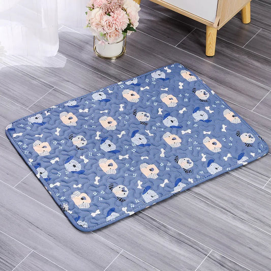 Washable Pet Pee Pad Reusable Dog Training Mat For Urine
