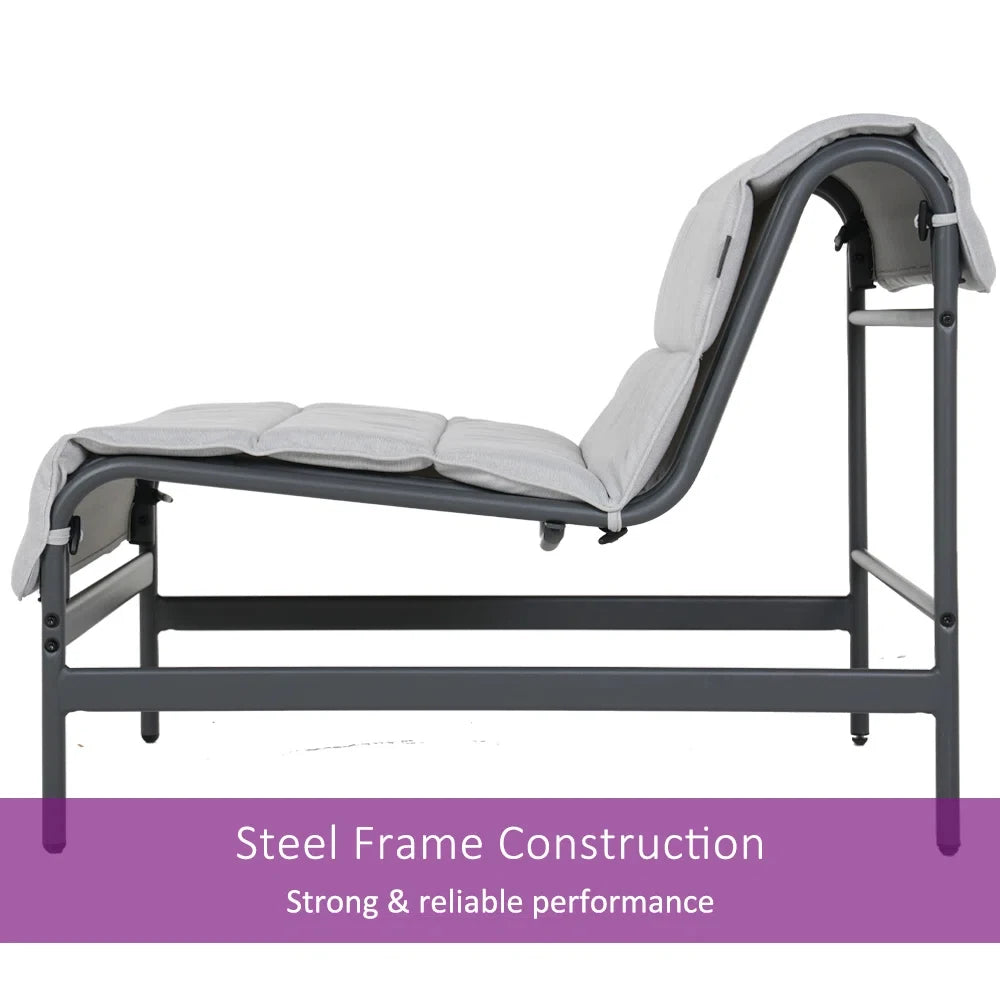 Grand Patio 3 Piece Outdoor Furniture Set Stone Top Table