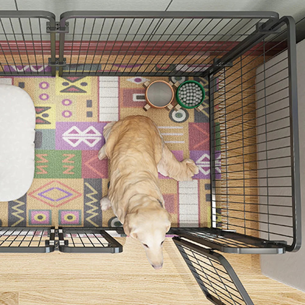 Foldable Four To Six Panels Dog Fence Playpen Heavy Duty