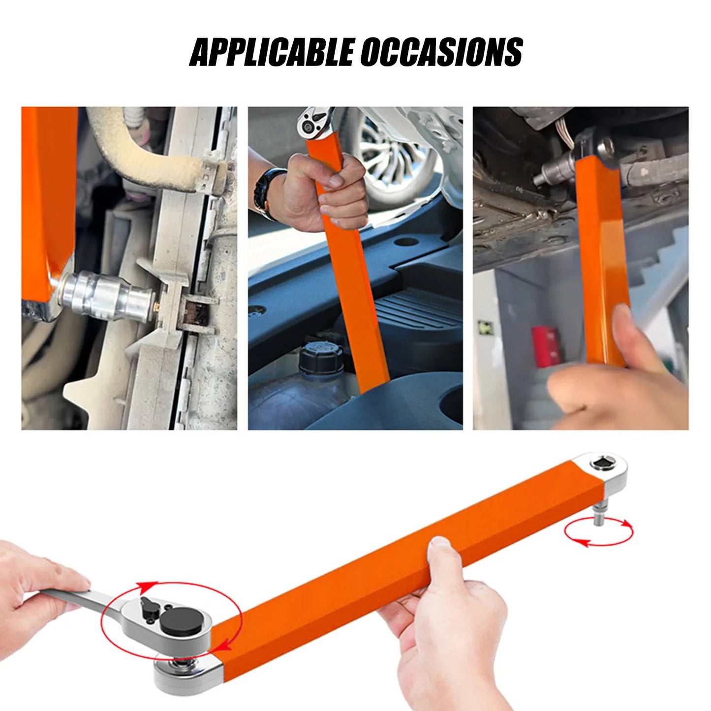 Professional Drive Ratchet Wrench For Air And Refrigeration Tools