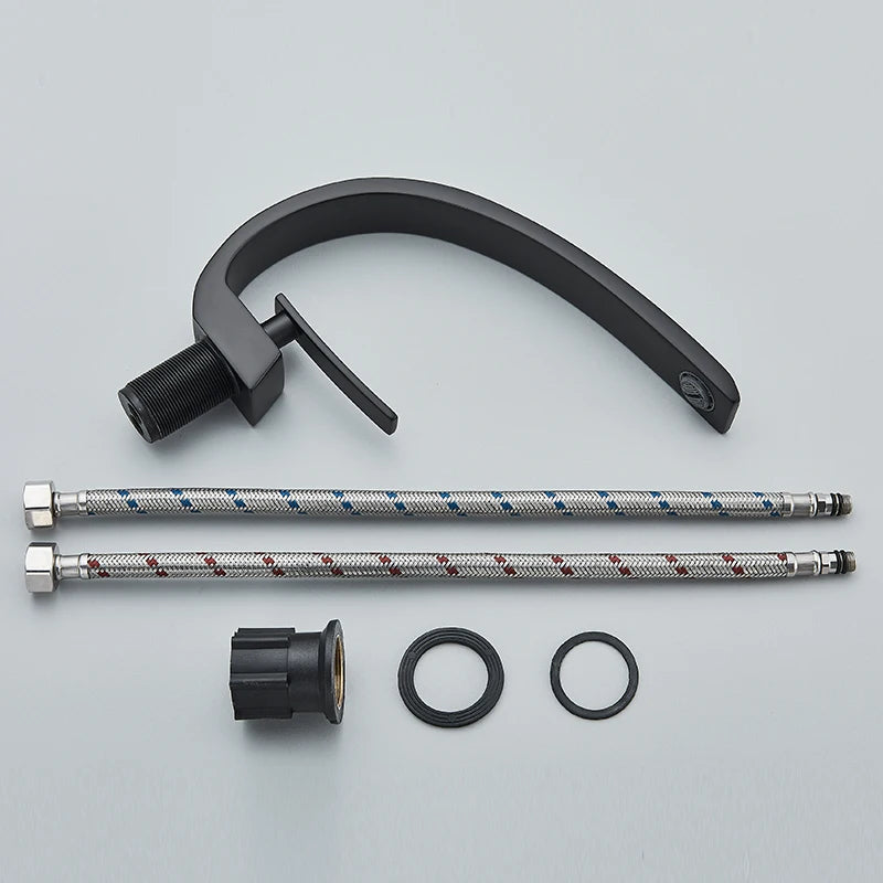 Rozin Luxury Brass Basin Faucet Deck Mounted Single Hole