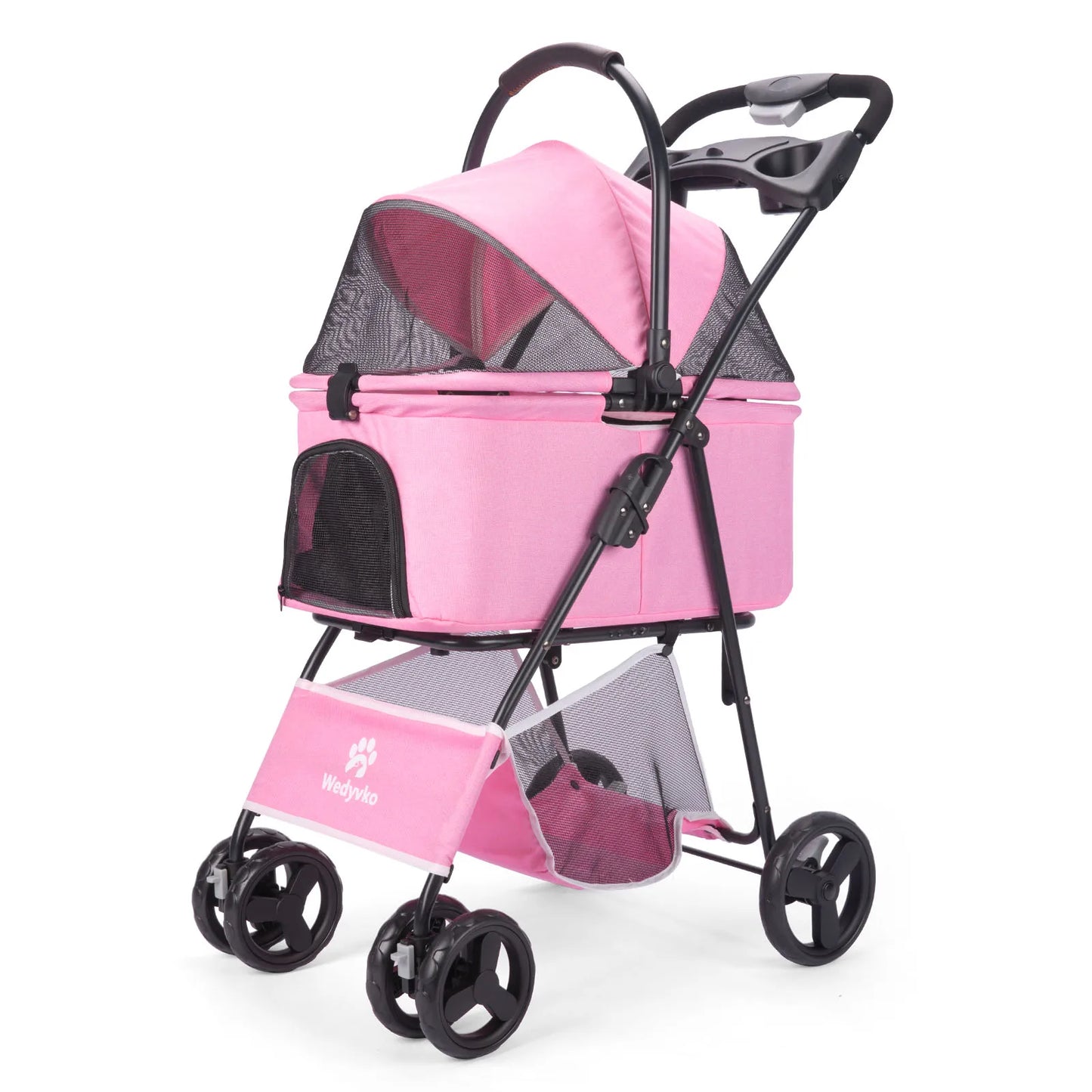 Three In One Pet Stroller With Removable Carrier All Terrain