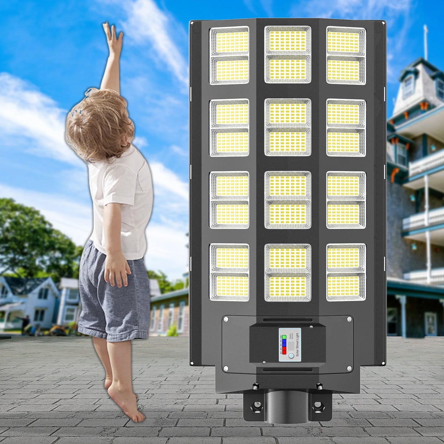 5000W Solar Street Lights With Waterproof Design And Motion Sensor
