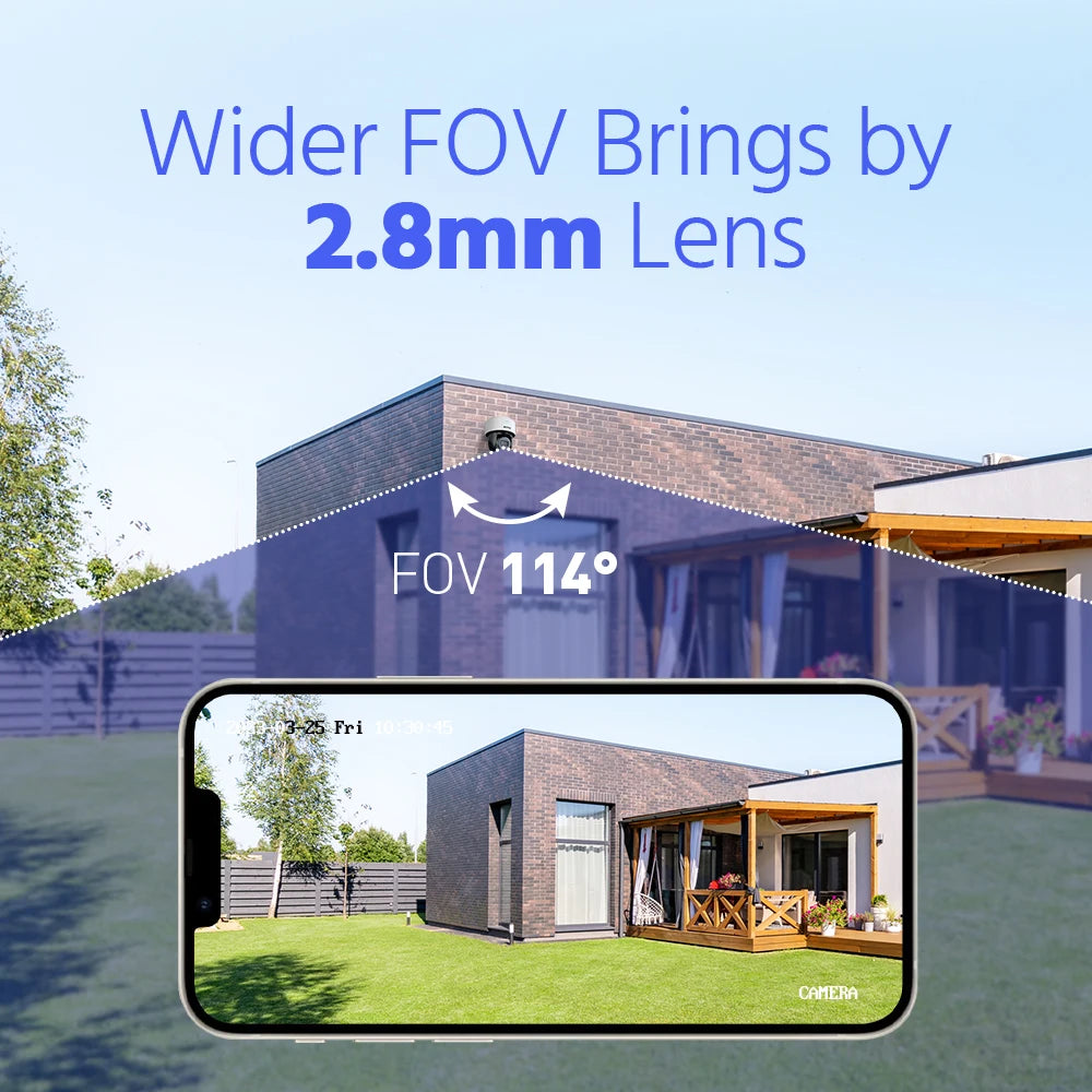 ANNKE 3K Surveillance System Smart Dual Light Dome Camera