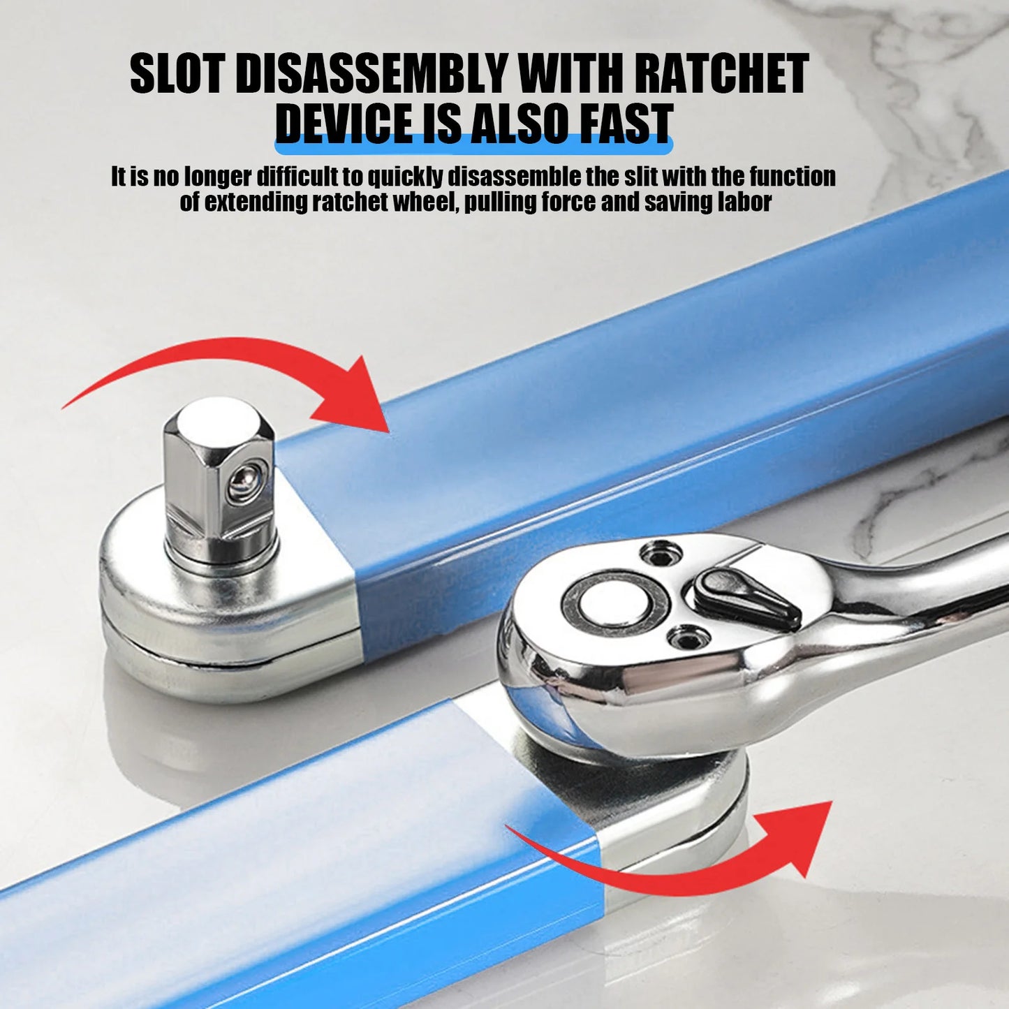 Professional Drive Ratchet Wrench For Air And Refrigeration Tools