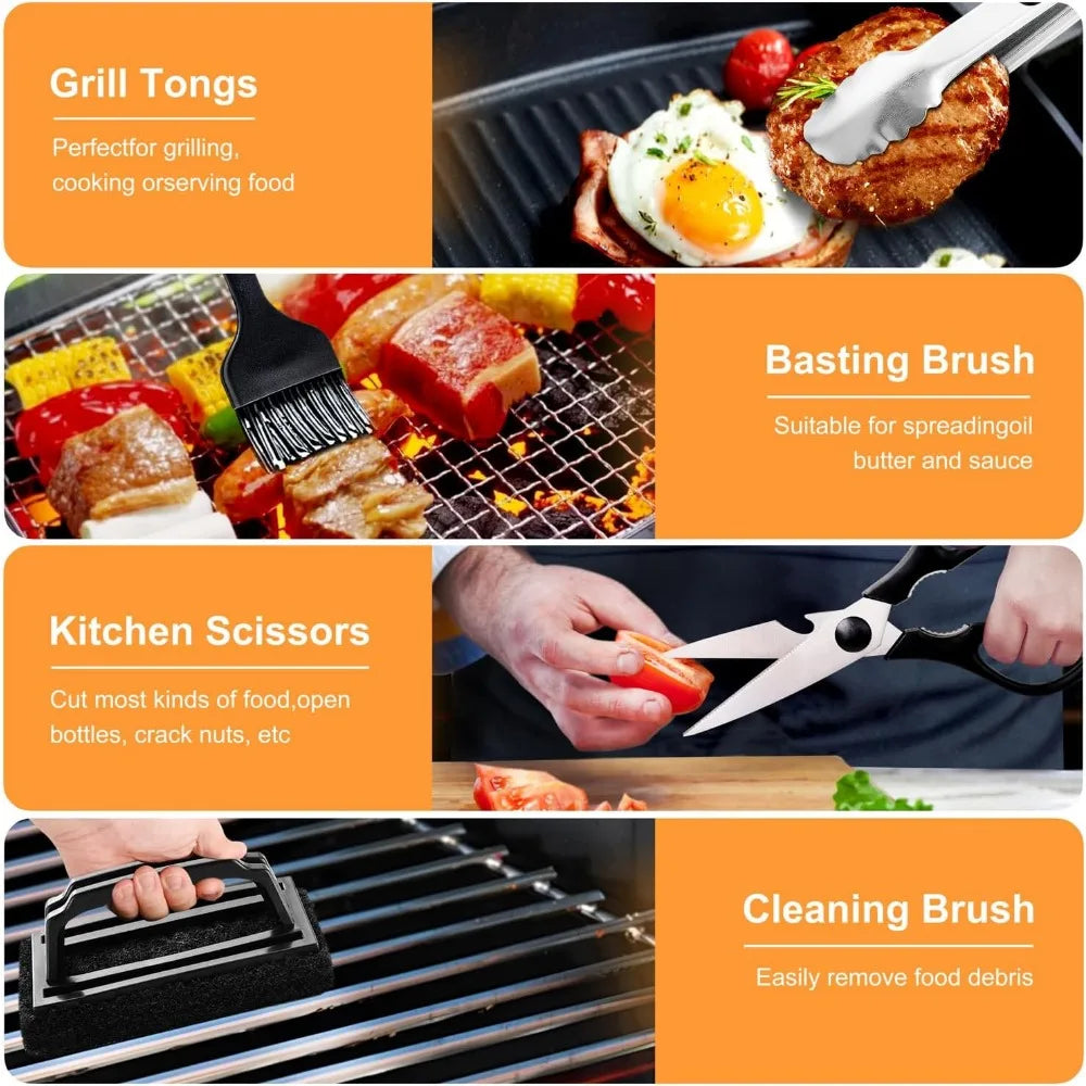 XMSJ 30pc Griddle Accessories Kit for Blackstone Flat Top Grill