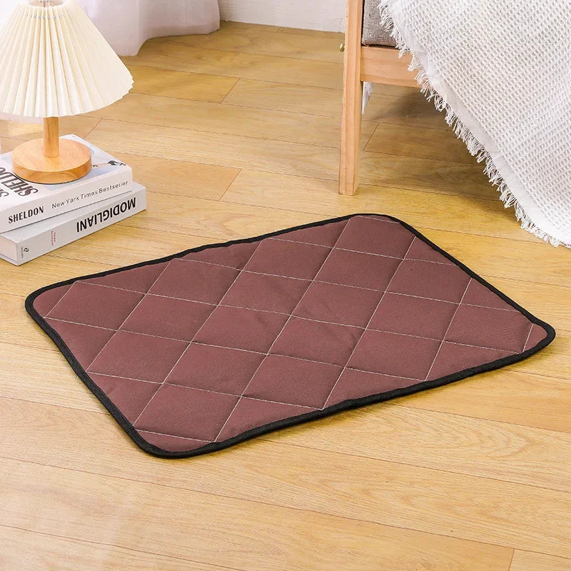 Washable Pet Pee Pad Reusable Dog Training Mat For Urine