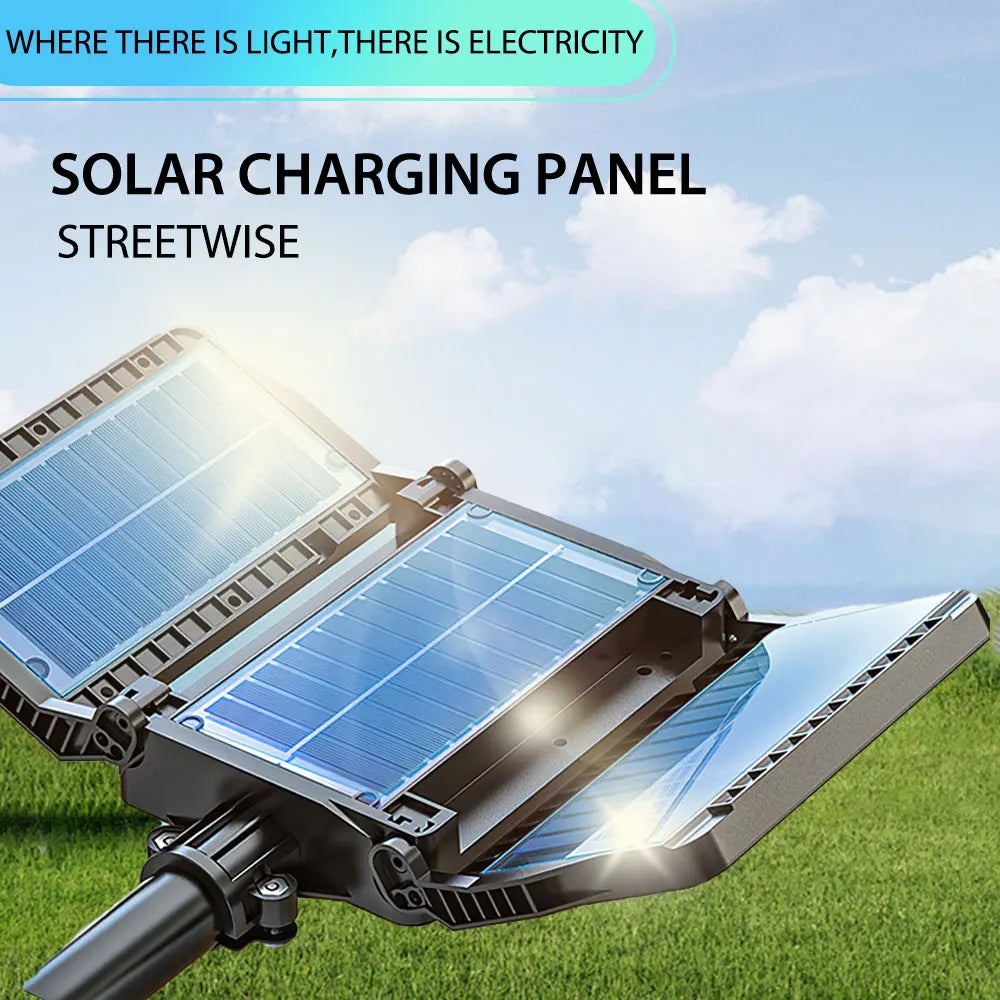 Solar Motion Sensor Wall Light IP66 Waterproof Garden Security Lamp